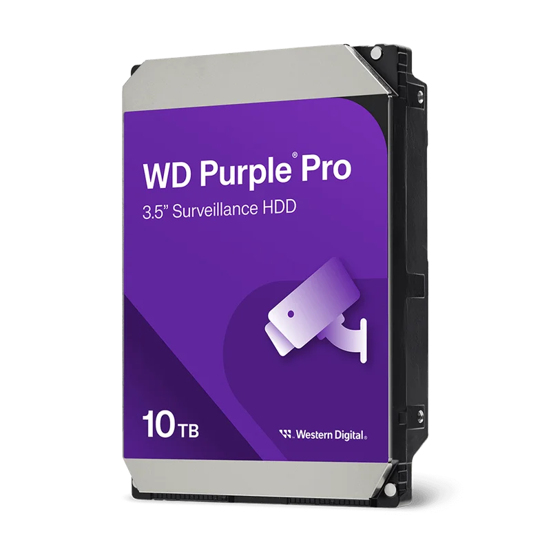 هارد دیسک اینترنال وسترن دیجیتال مدل Western DigitalTechnical specifications of the 10TB  Purple Hard Drive