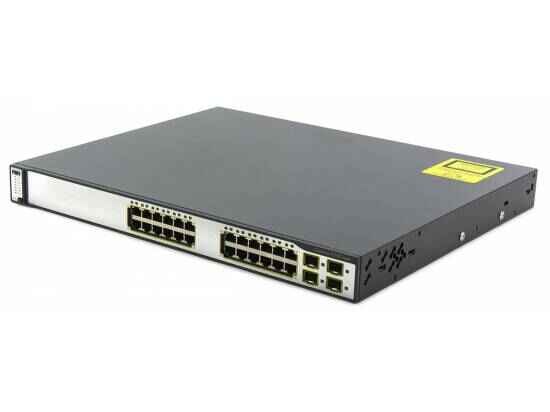 سوئیچ مدیریتی سیسکو WS-C3750G-24TS-S 1U استوک