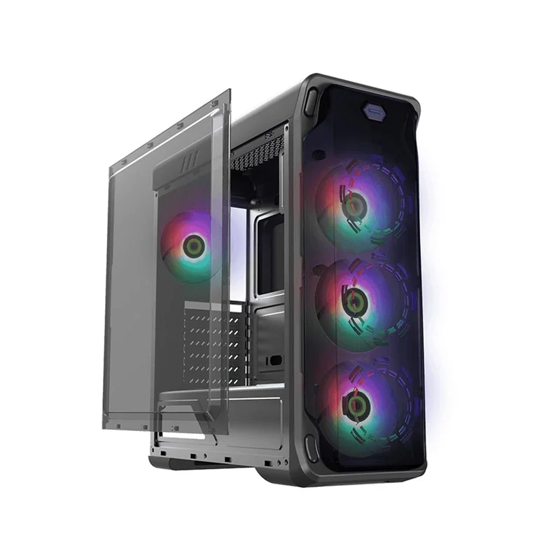 کیس گیم مکس مدل GAMEMAX StarLight G509 FRGB Black Mid