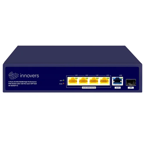 سوئیچ 4 پورت اینوورس مدل IN-1004GP-1C Desktop
