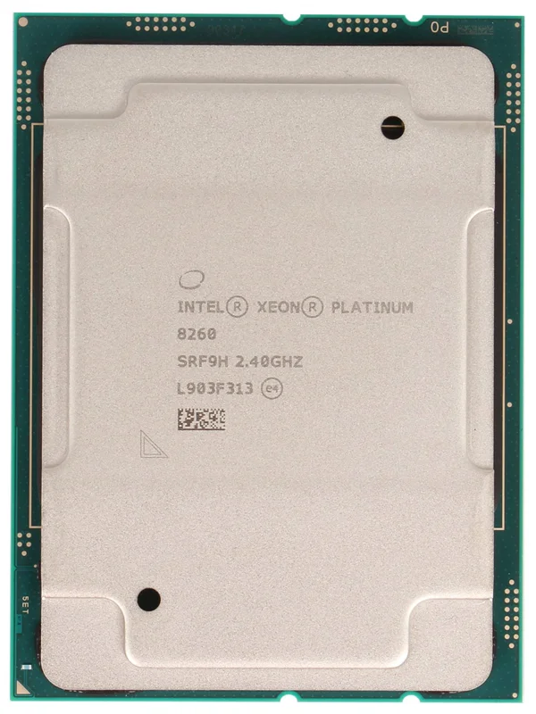 سی پی یو سرور Intel Xeon Platinum 8260