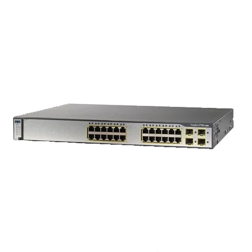 سوئیچ سیسکو مدل Cisco 3750G-24TSS 1U