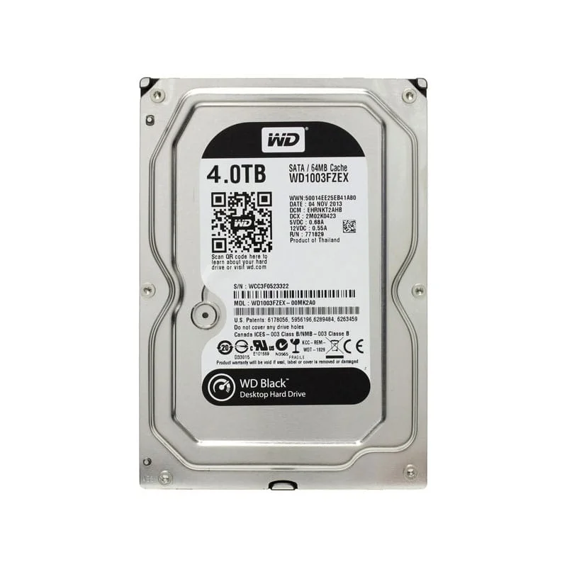 هارد دیسک اینترنال وسترن دیجیتال مدل 4TB Western Digital Hard Drive