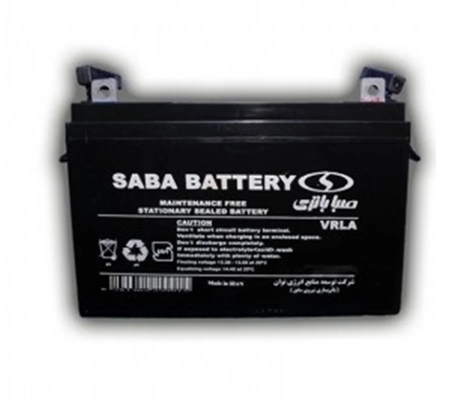 باتری سیلد اسید 12 ولت 100 آمپر ساعت صبا باتری Saba Battery 12V 100Ah